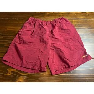 Reebok Shorts, Men's Size XL, Red, Swim Trunks, Vintage